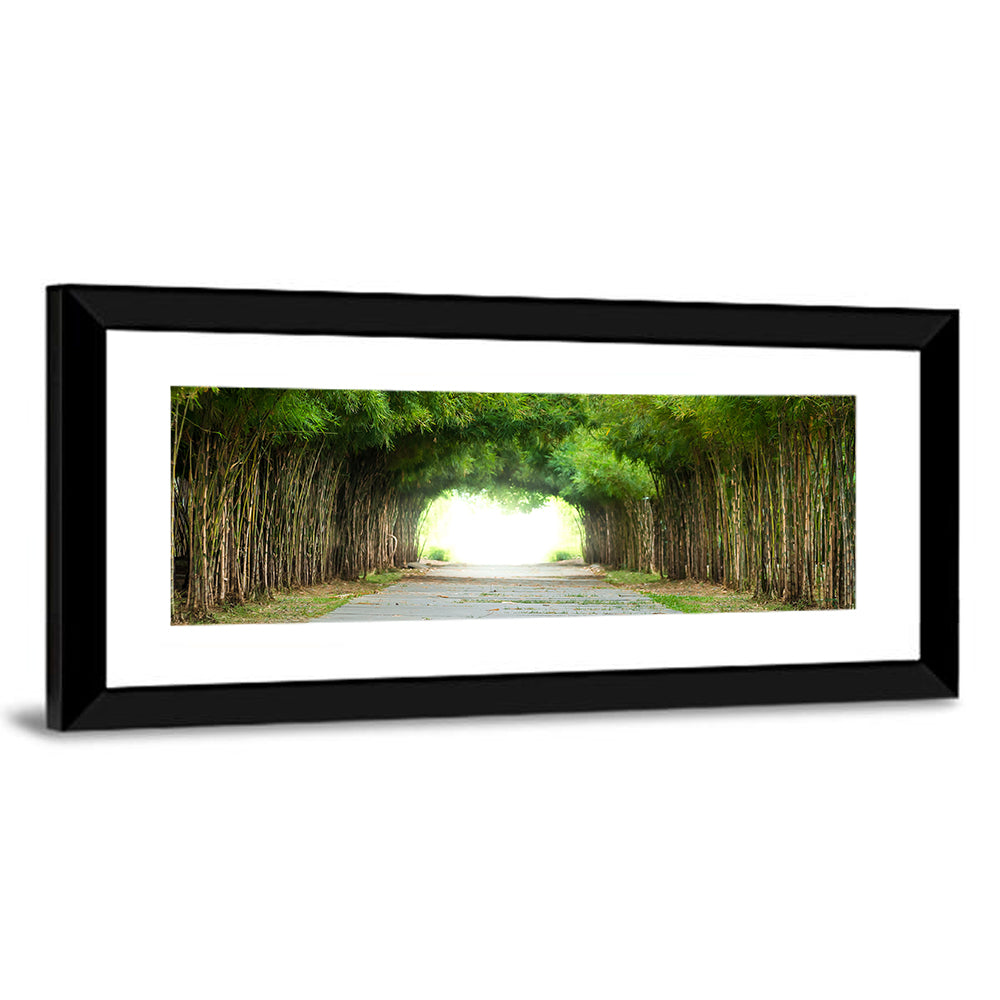 Kyoto Bamboo Canopy Walkway Wall Art