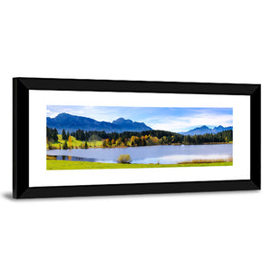 Lake Alps In Bavaria Wall Art