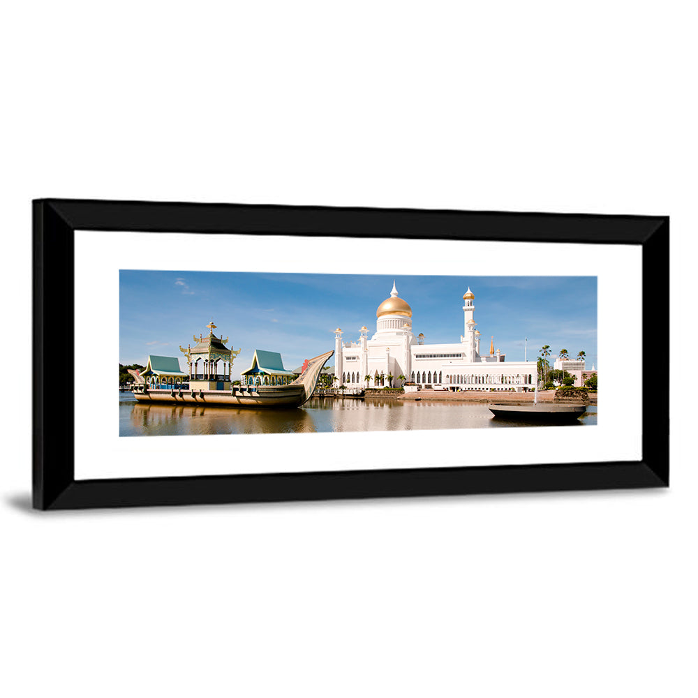 Sultan Omar Ali Saifuddien Mosque Reflection Wall Art