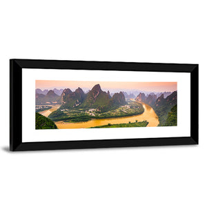 Karst Mountains Of Xingping China Wall Art