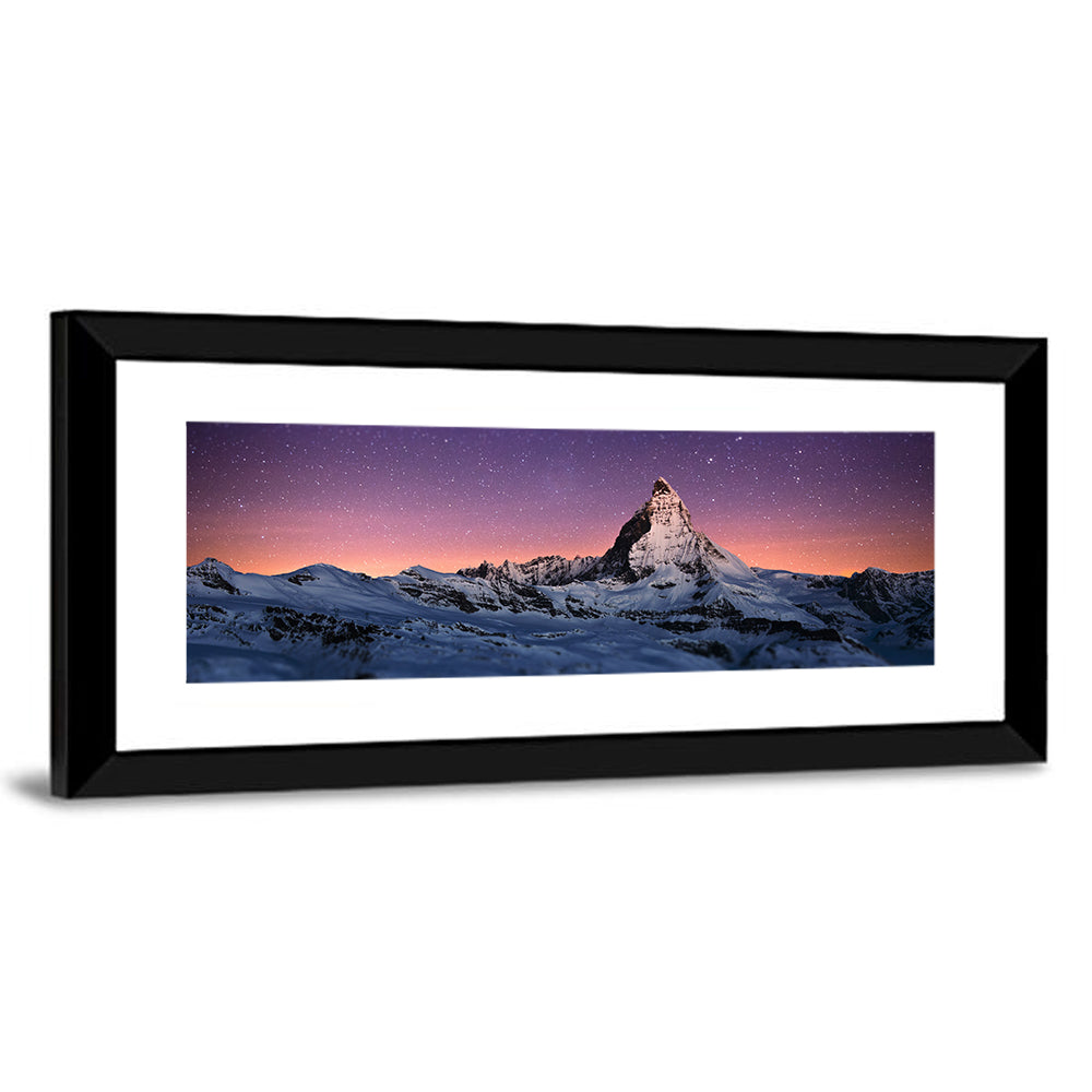 Matterhorn Nightscape Wall Art
