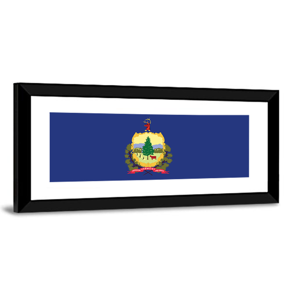 Vermont State Flag Wall Art