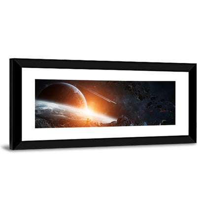 Gigantic Asteroids Wall Art