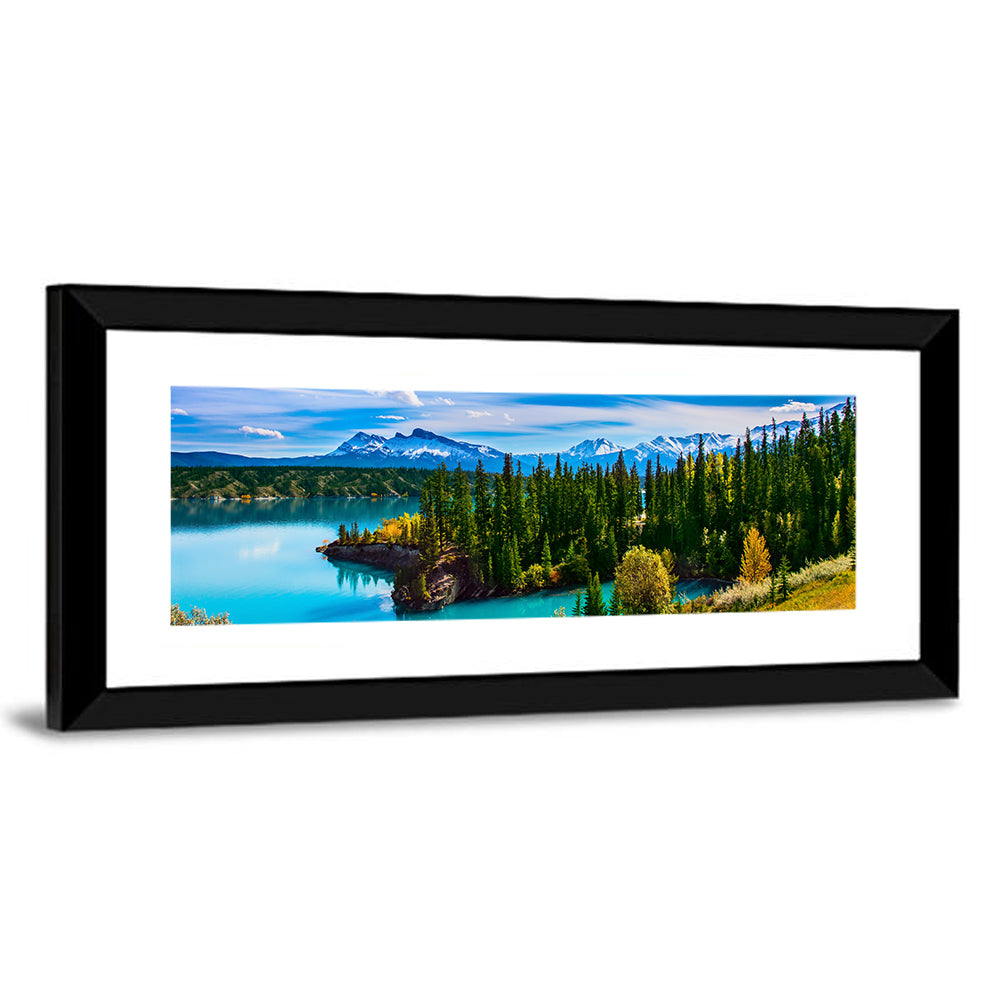Abraham Lake Shoreline Wall Art