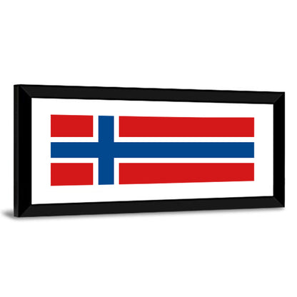 Norwegian Flag Graphic Wall Art
