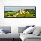 Corfe Castle Ruins Wall Art