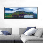 Cruise Ship on Hardanger Fjorden Wall Art