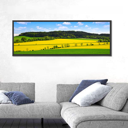 Spring Czech Countryside Landscape Wall Art