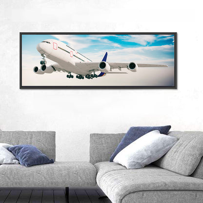 Four-engine Airliner in Flight Wall Art