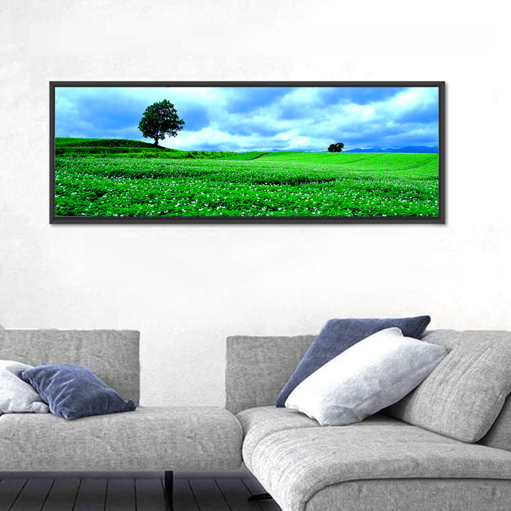 Biei Hill with Lone Tree, Hokkaido Wall Art