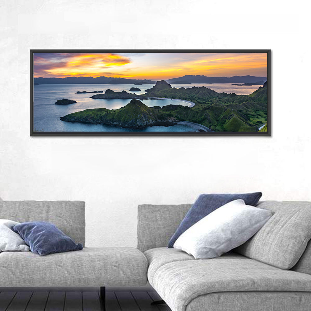 Padar Island Sunset, Labuan Bajo Wall Art