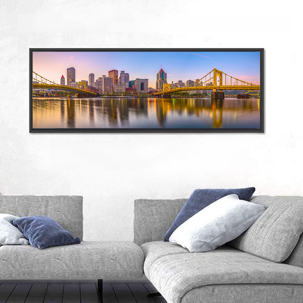 Allegheny River at Twilight Wall Art