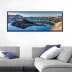 Crater Lake Caldera View Wall Art