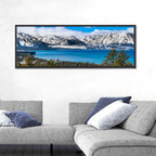 Lake Tahoe Snow-capped Sierra Peaks Wall Art