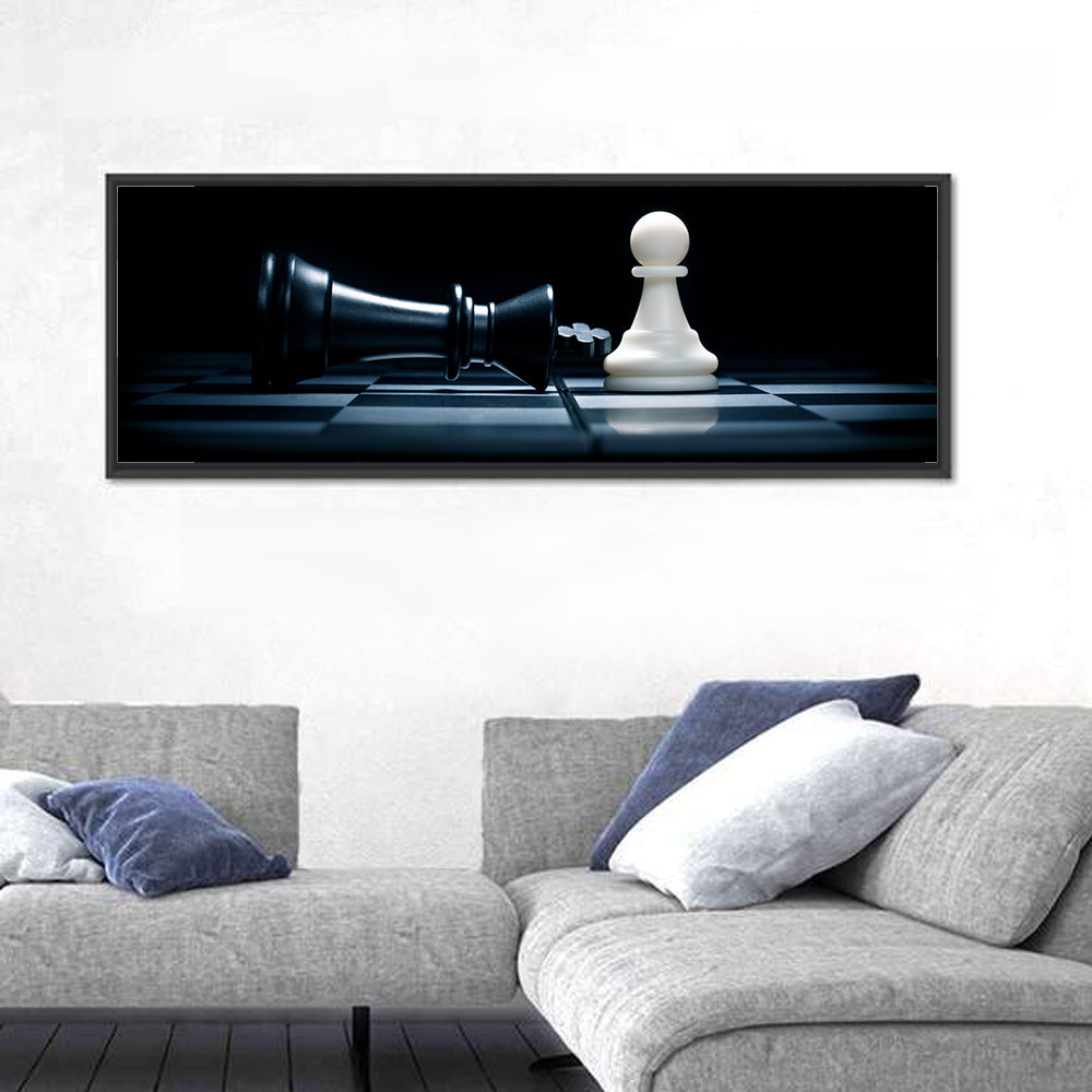 Pawn and Fallen King Wall Art