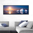 Summer Night in Antarctica Wall Art