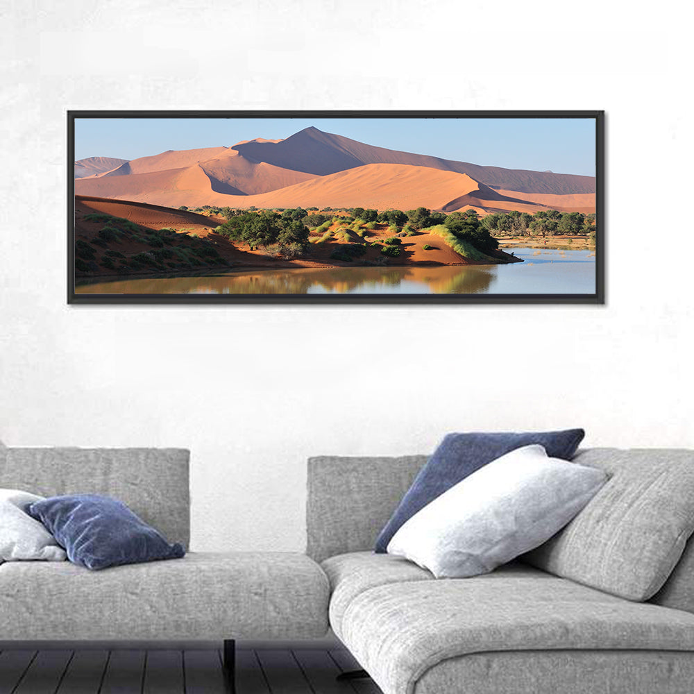 Flooded Sossusvlei Reflection Wall Art