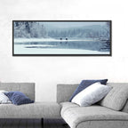 Foggy Lake Selbu Wall Art