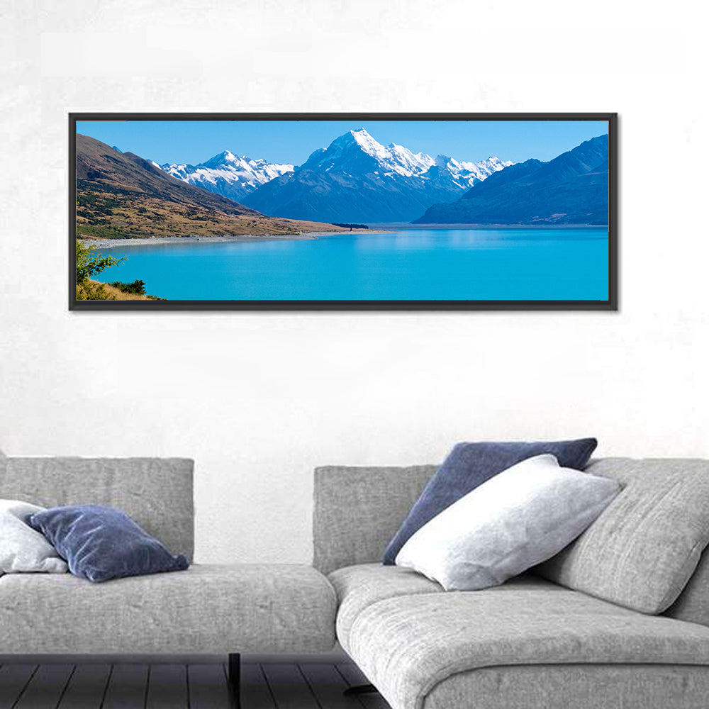 Lake Pukaki with Aoraki Mount Cook Wall Art