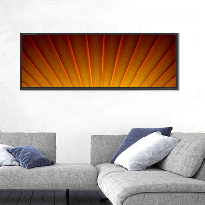 Pleated Sunburst Illustration Wall Art
