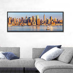 Manhattan Sunrise Over Harbor Wall Art