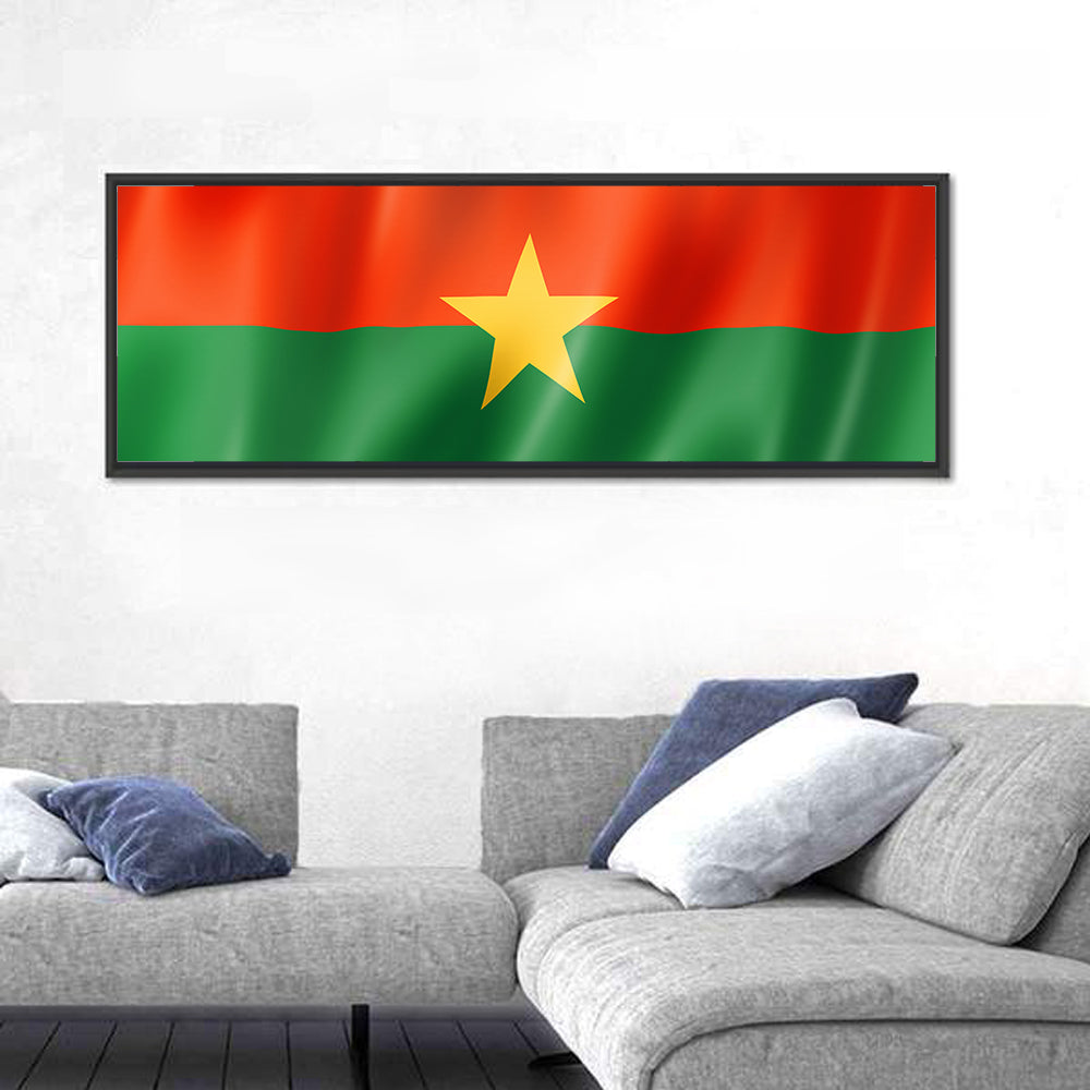 Flag Of Burkina Faso Wall Art