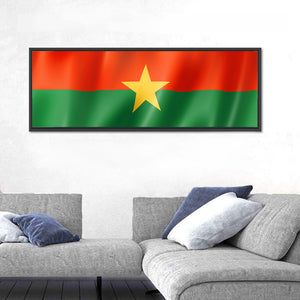 Flag Of Burkina Faso Wall Art