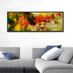 Layered Paint Texture Study Wall Art