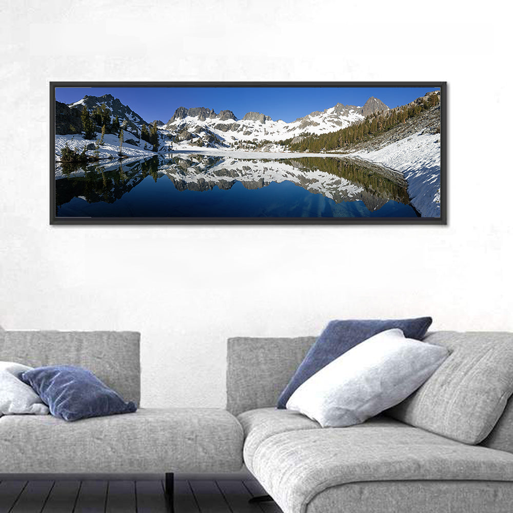 Mount Ritter Above Ediza Lake Wall Art