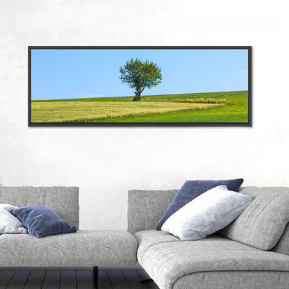 Solitary Tree on Rolling Meadow Wall Art