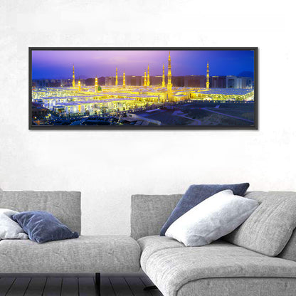 Al-masjid An-nabawi at Dusk Wall Art