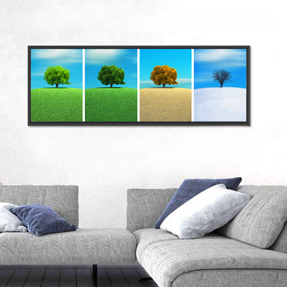One Tree, Four Seasons Wall Art