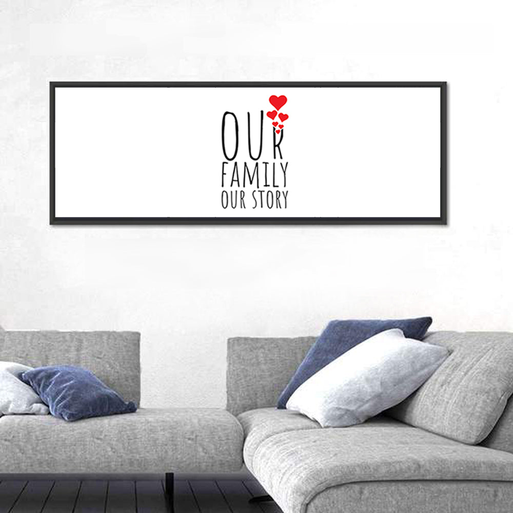 Our Family Our Story Wall Art