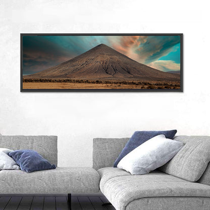 Volcanic Mountain On Island Of Fuerteventura Spain Wall Art
