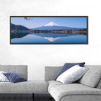 Mount Fuji Reflection, Fujikawaguchiko Wall Art