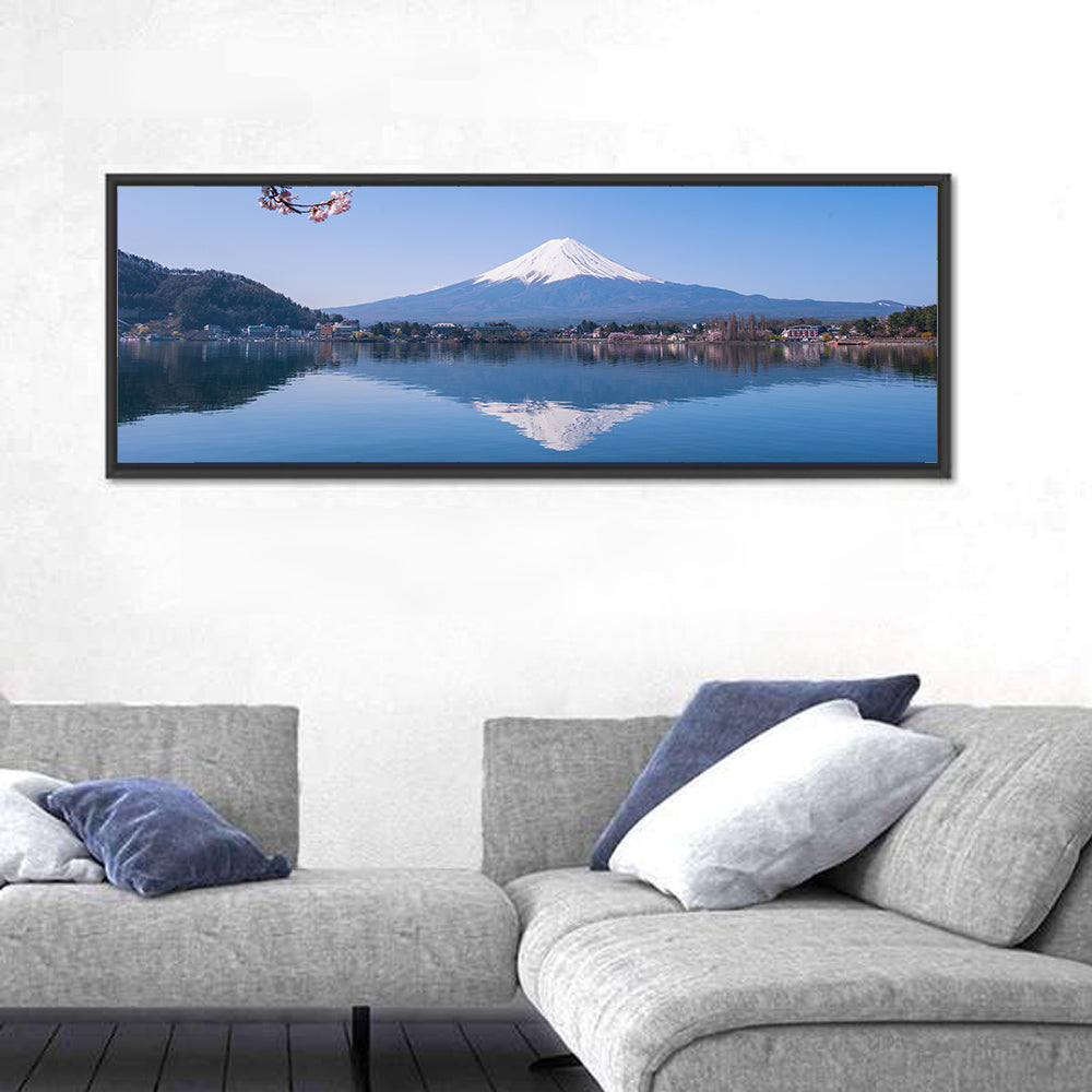 Mount Fuji Reflection, Fujikawaguchiko Wall Art