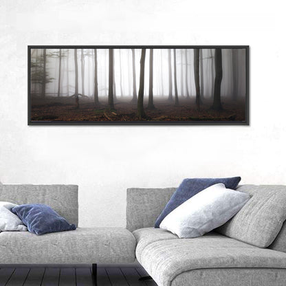 Misty Forest Perspective Wall Art