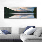 Mount Hood Over Trillium Lake Wall Art