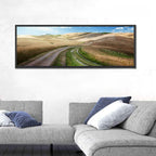 Dirt Road Through Tuscany Wall Art