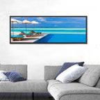 Tropical Infinity Pool Wall Art