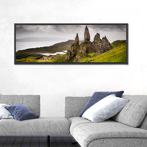 Old Man Of Storr Rock Formation In Scotland Wall Art