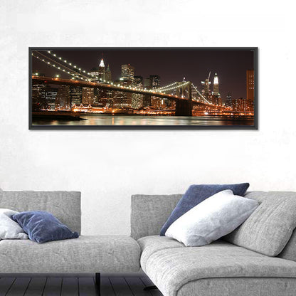 Brooklyn Bridge & Manhattan Skyline Wall Art