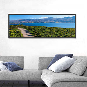 Lake Okanagan & Mountians Wall Art