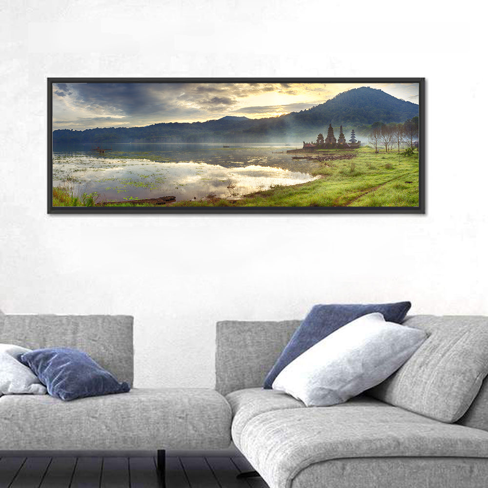Pura Ulun Danu Beratan Reflection Wall Art