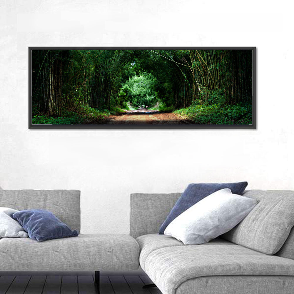 Bamboo Road in Kyoto Wall Art