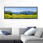 Watzmann Reflection at Ramsau Wall Art