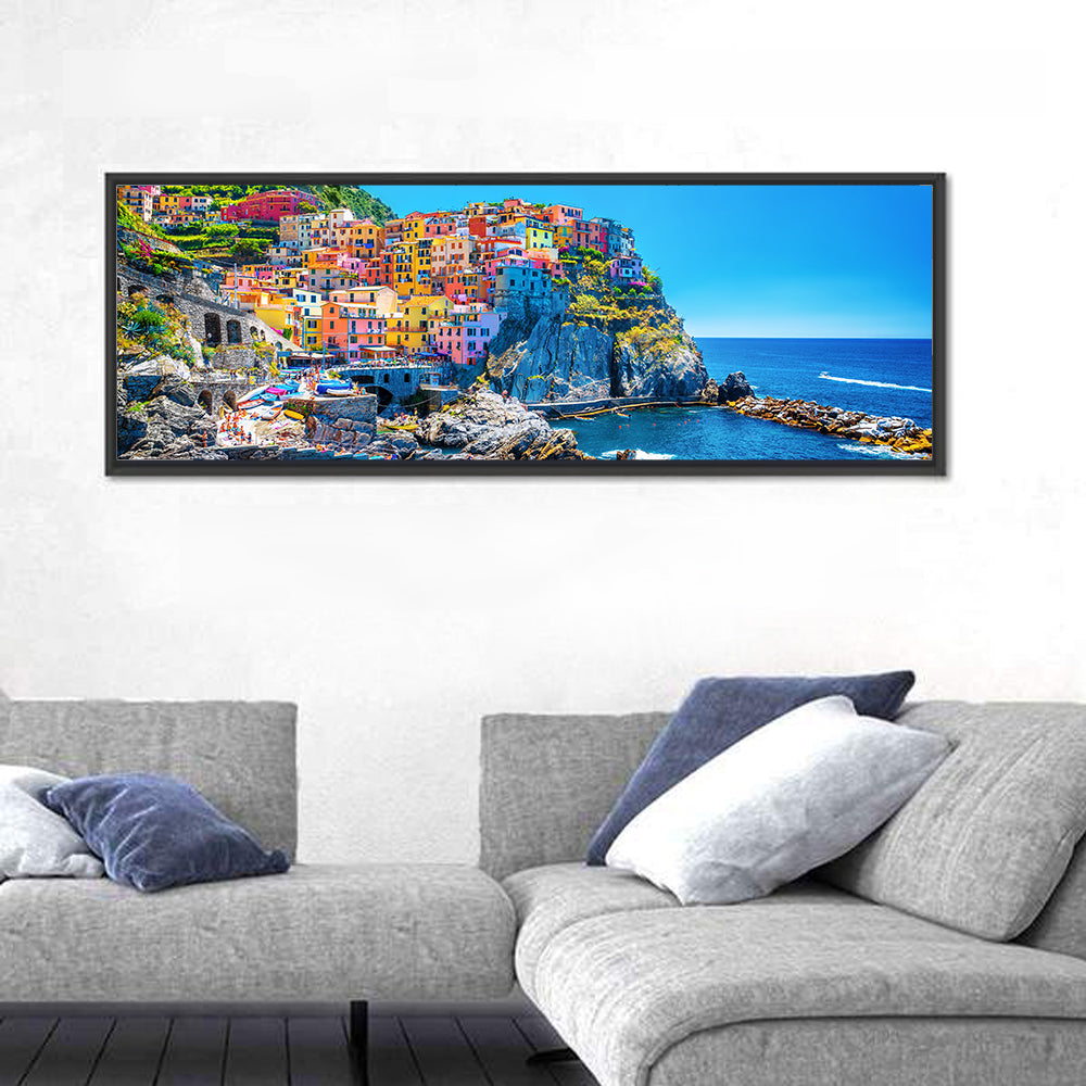 Manarola Cliffside Village Wall Art