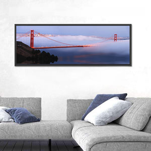 Golden Gate Bridge At Dusk Wall Art