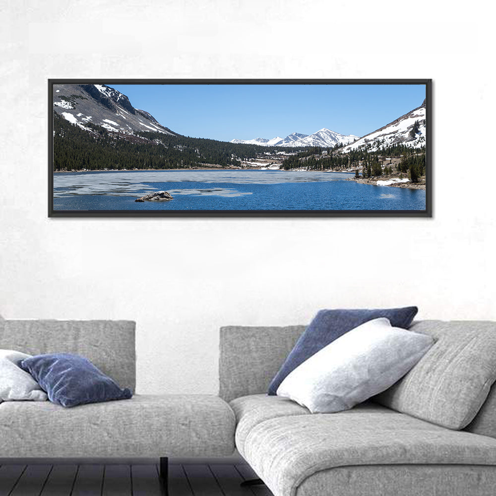 Frozen Lake In Yosemite National Park Wall Art