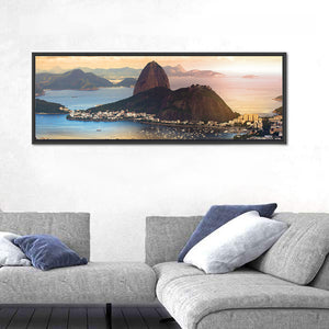 Rio De Janeiro In Twilight Wall Art